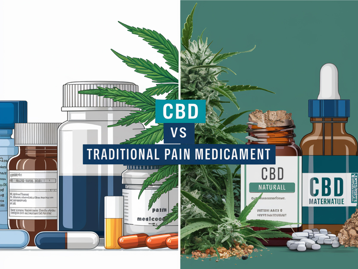 CBD vs. Traditional Pain Medications: Benefits and Drawbacks